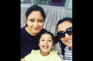 Mahesh Babu Family London Trip Photos